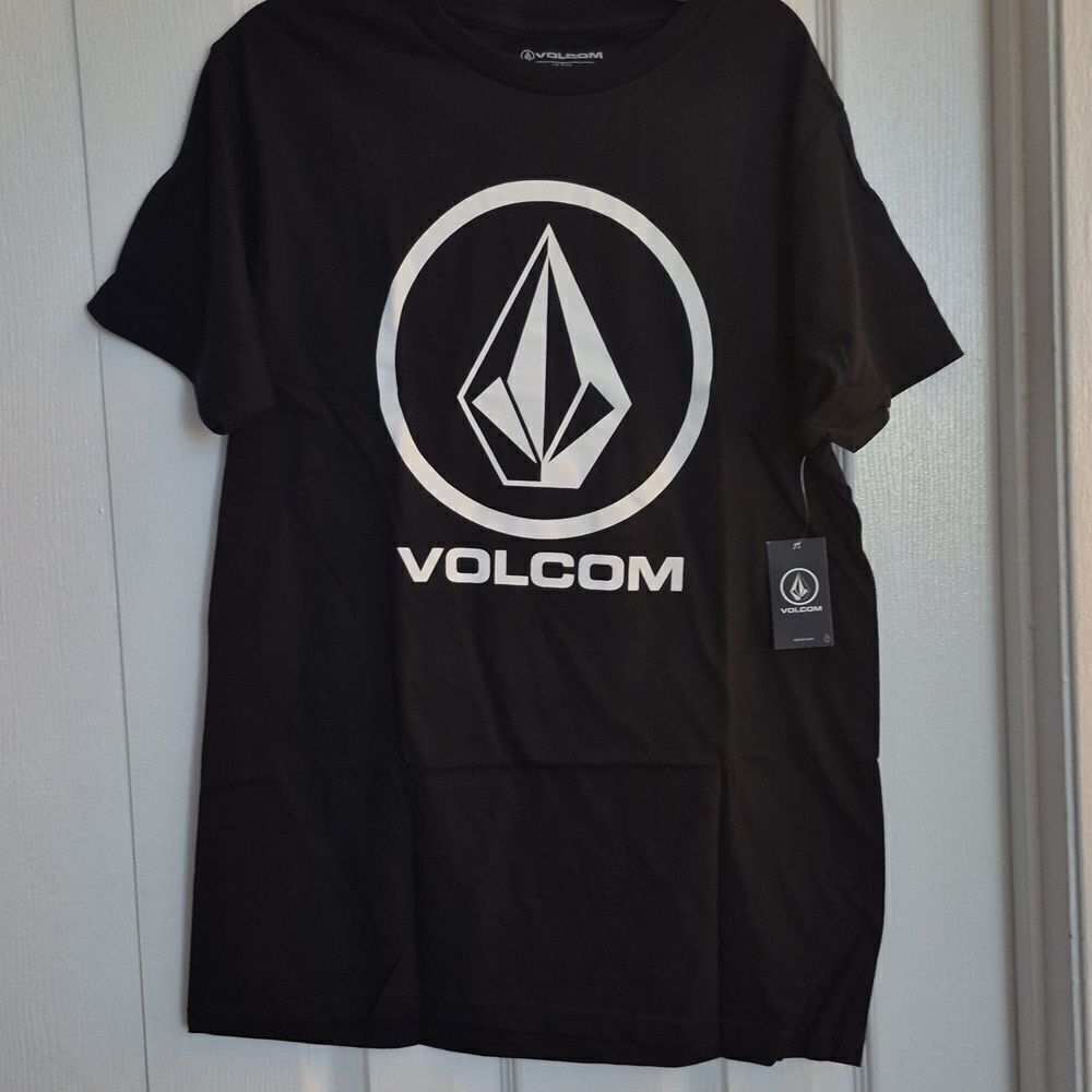 Volcom Logo Black SS Circle Tee - Picture 5 of 5
